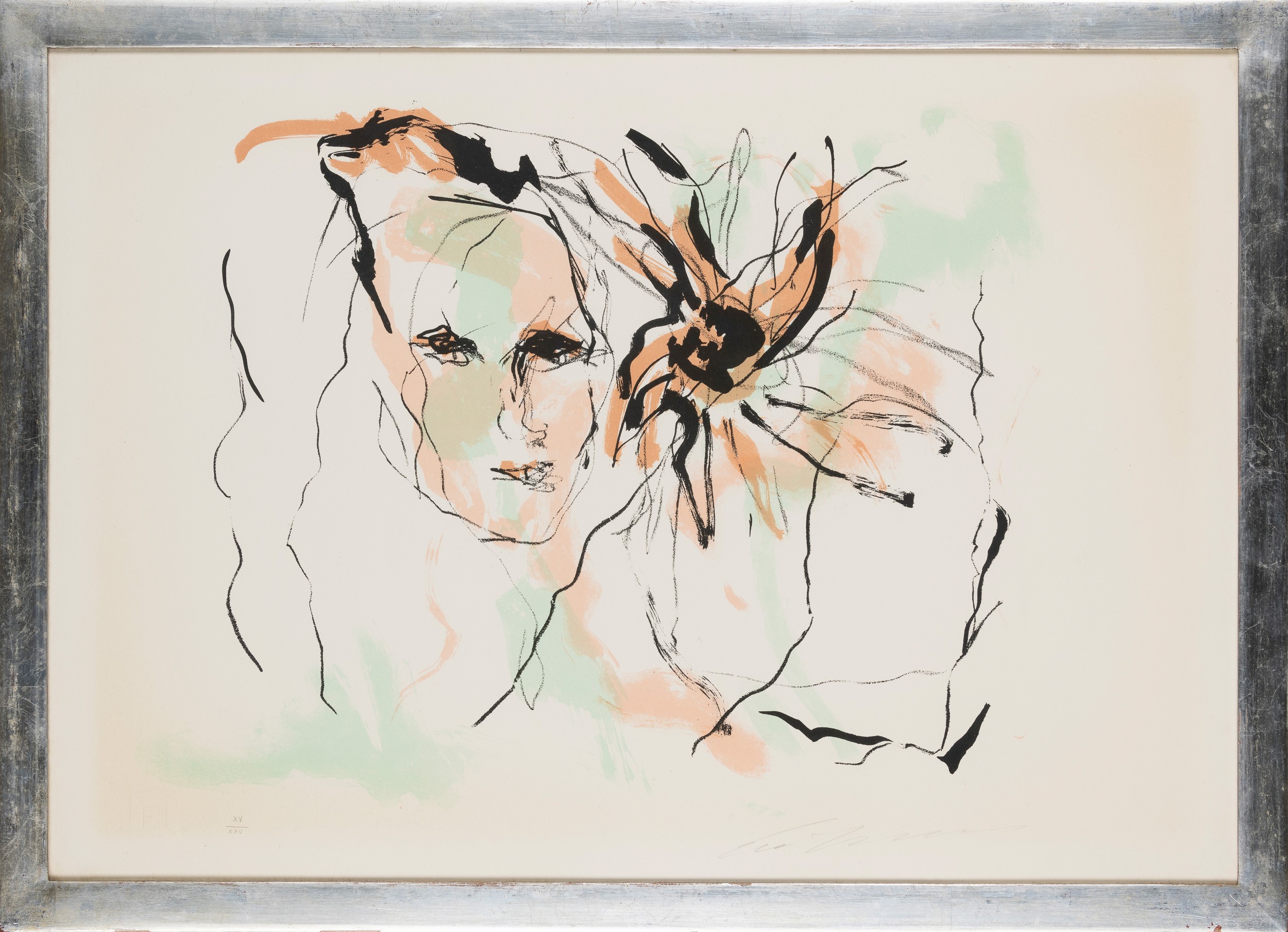 Litografia di Ernesto Treccani