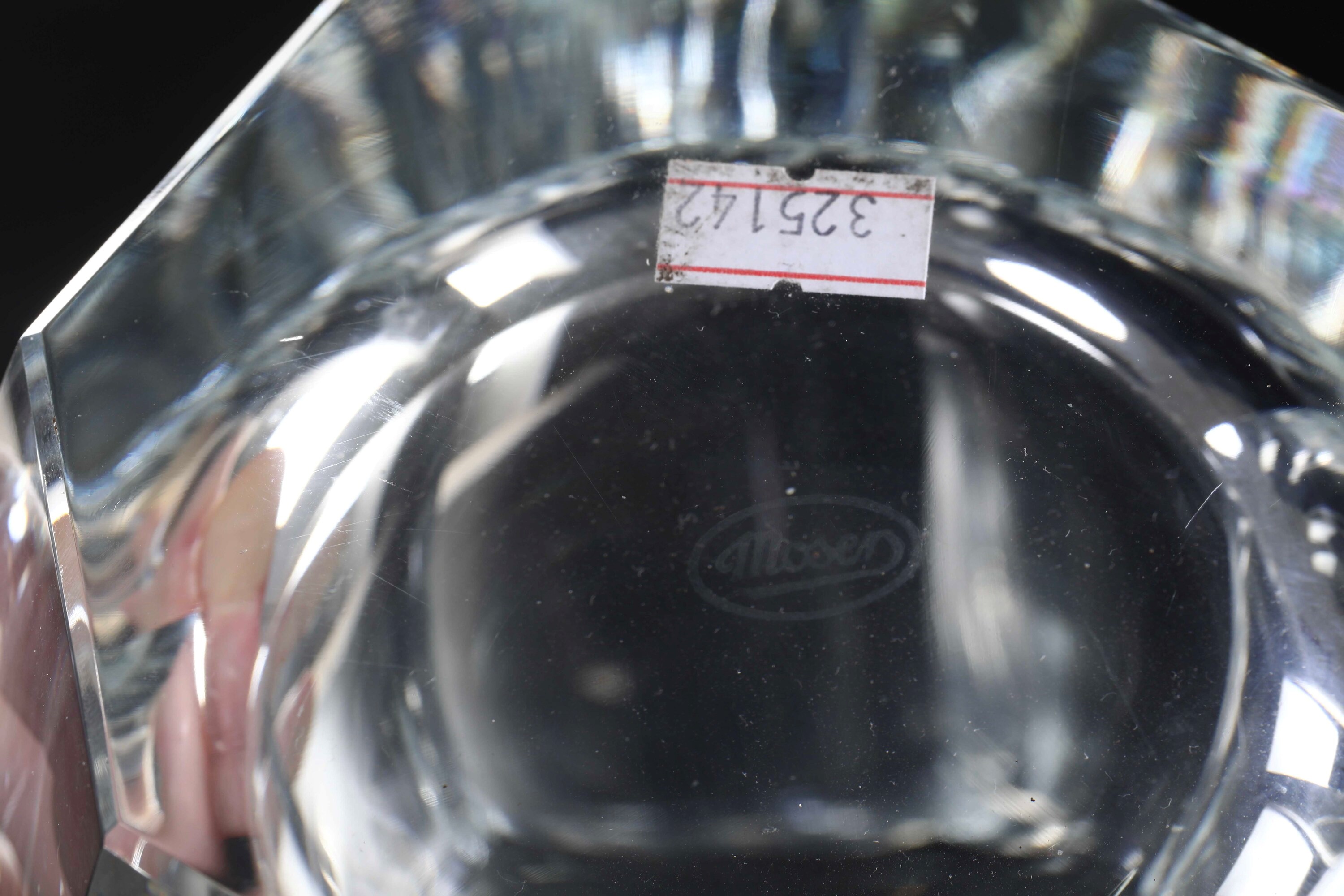 Vaso. Cecoslovacchia, Manifattura Moser, XX Secolo.