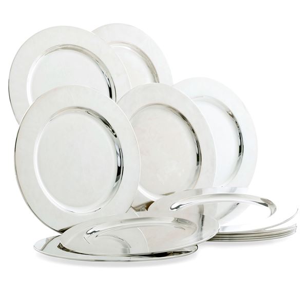 Dodici piatti. Argenteria veneta del XX-XXI secolo. Argentiere Zaramella, Padova