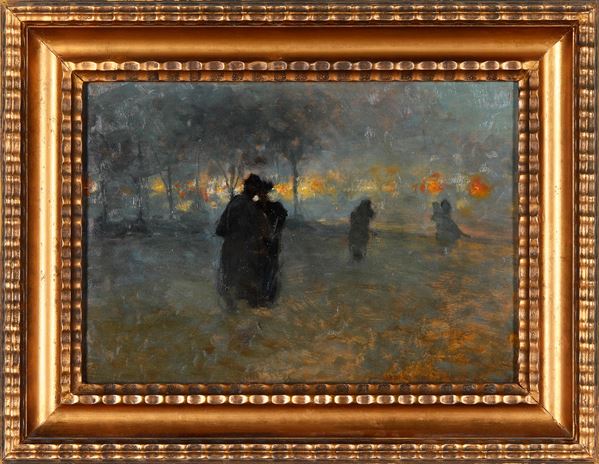 Giovanni Battista Carpanetto - Paesaggio con figure