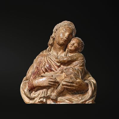 Arte Rinascimentale, Ambito Donatelliano, Primi Decenni del XV Secolo Madonna con Bambino