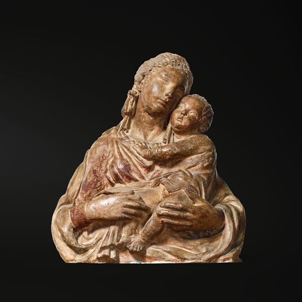 Arte rinascimentale, ambito Donatelliano, primi decenni del XV secolo Madonna con Bambino
