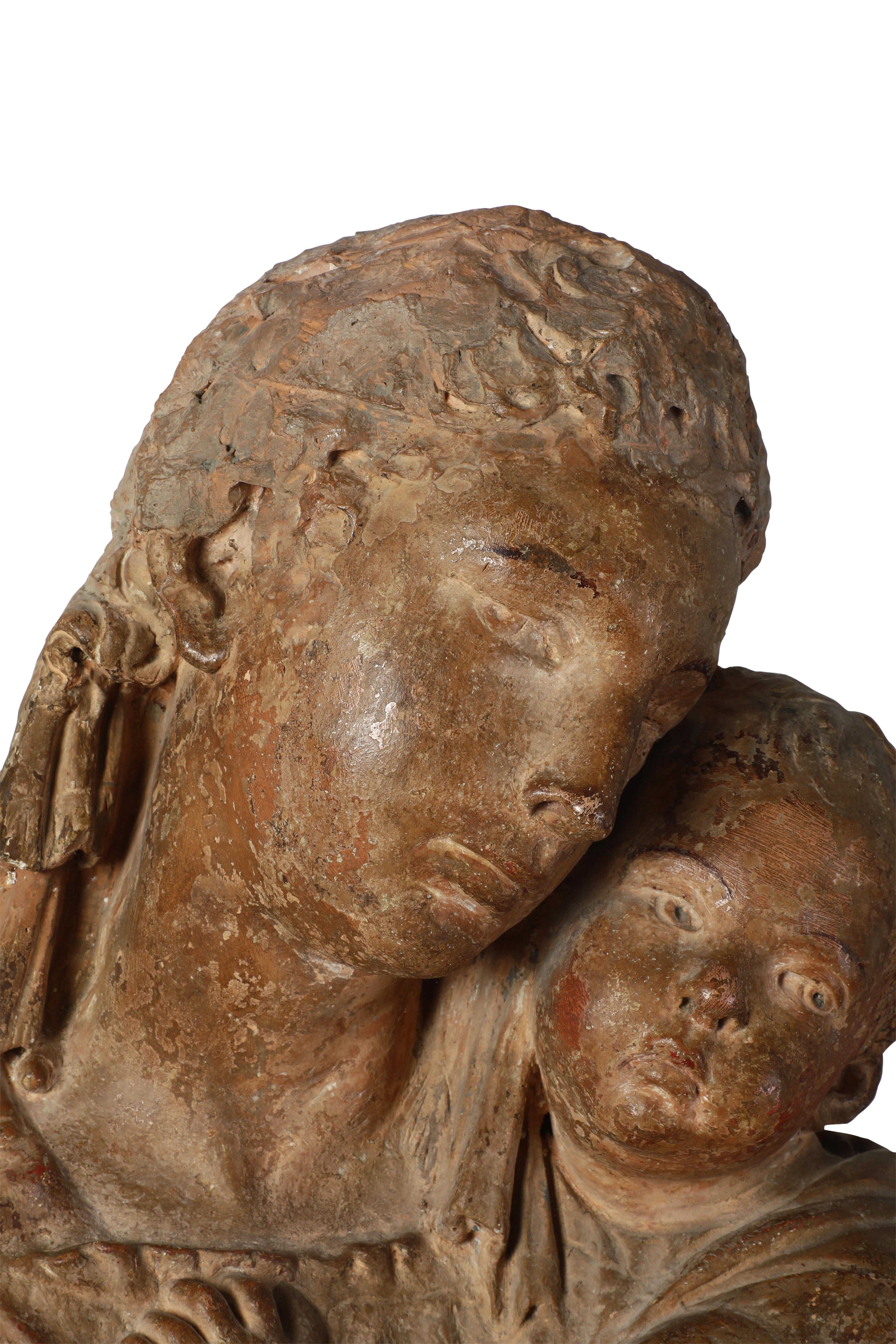 Arte Rinascimentale, Ambito Donatelliano, Primi Decenni del XV Secolo Madonna con Bambino