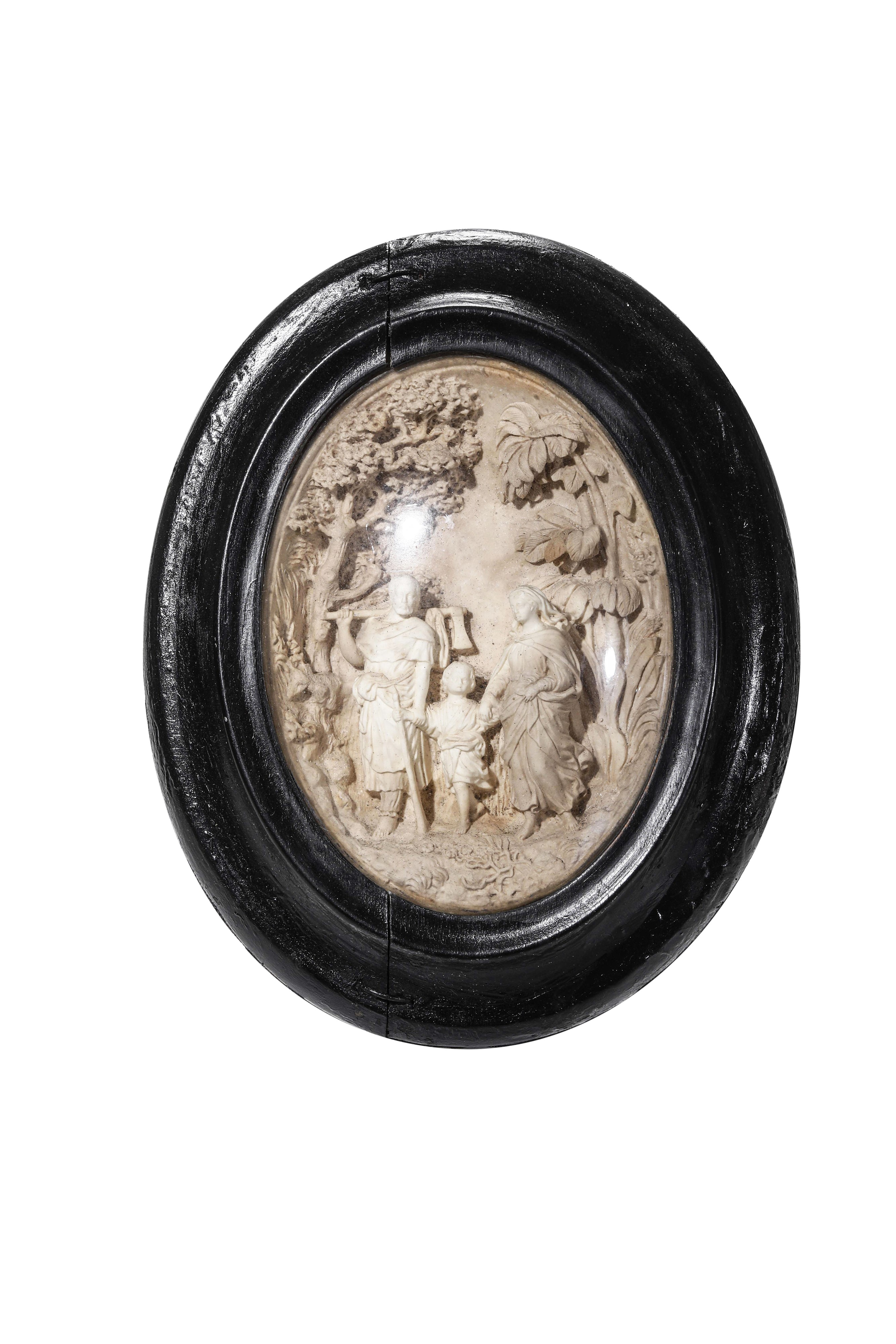 Insieme di Cinque Altorilievi. Francia, XIX-XX Secolo