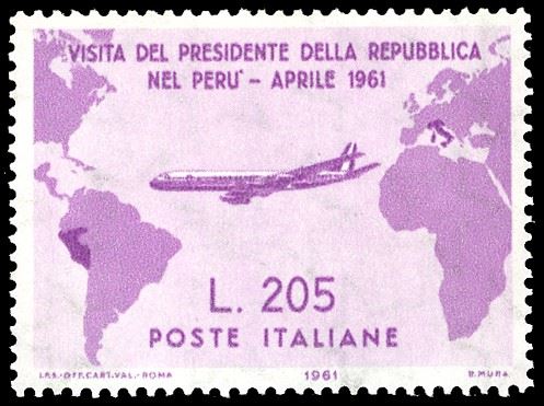 1961 - 205 lire Gronchi rosa (921), nuovo, gomma originale integra, perfetto.