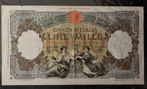 REGNO D’ITALIA. UMBERTO I E VITTORIO EMANUELE III DI SAVOIA. Lotto di 30 banconote.