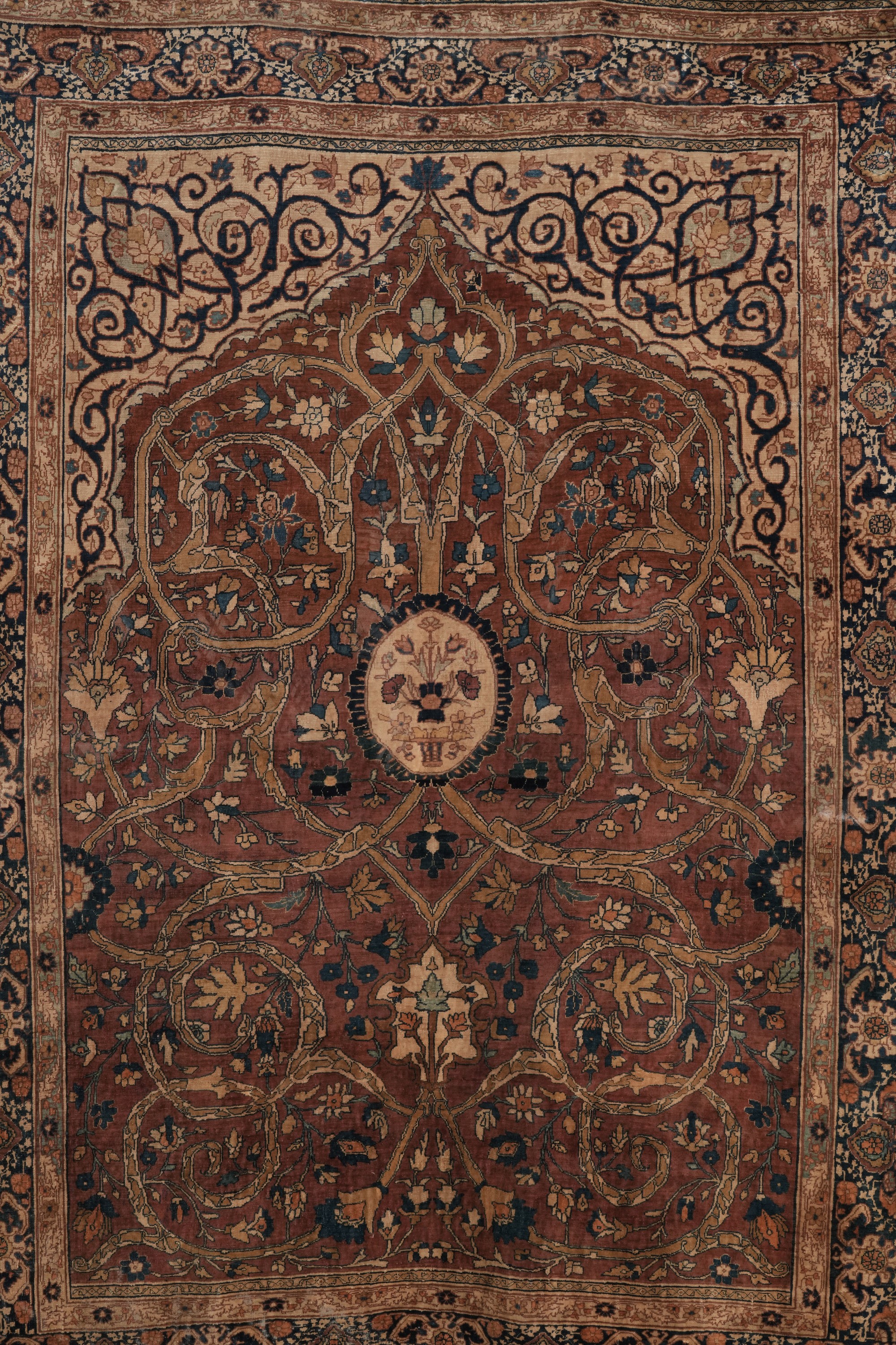 Preghiera Tabriz 1850 Circa