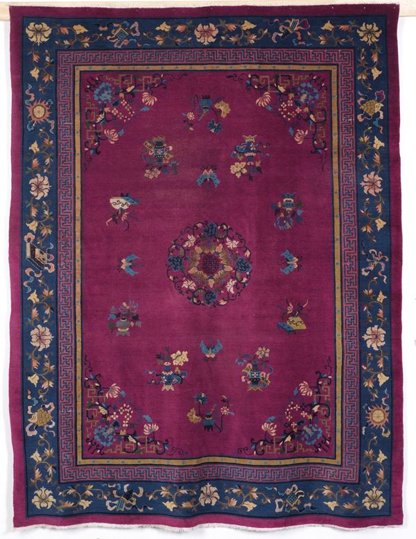 Tappeto Pechino, Cina inizio XX secolo