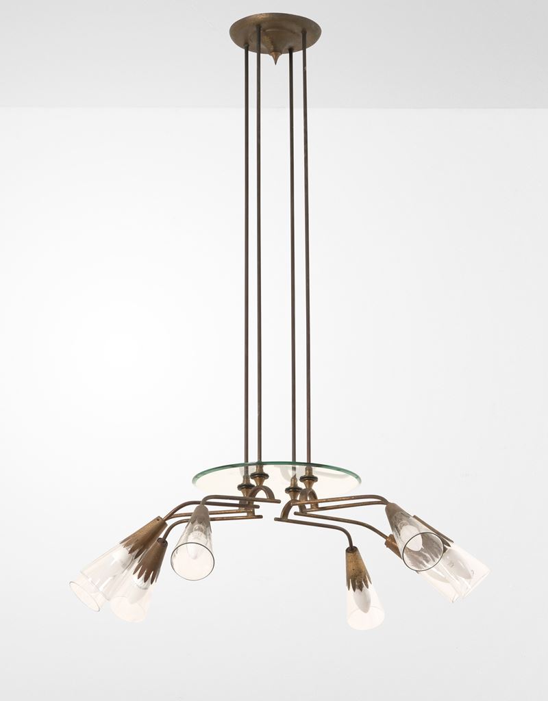 Lampada a sospensione  - Asta Arredi del XX secolo - Cambi Casa d'Aste