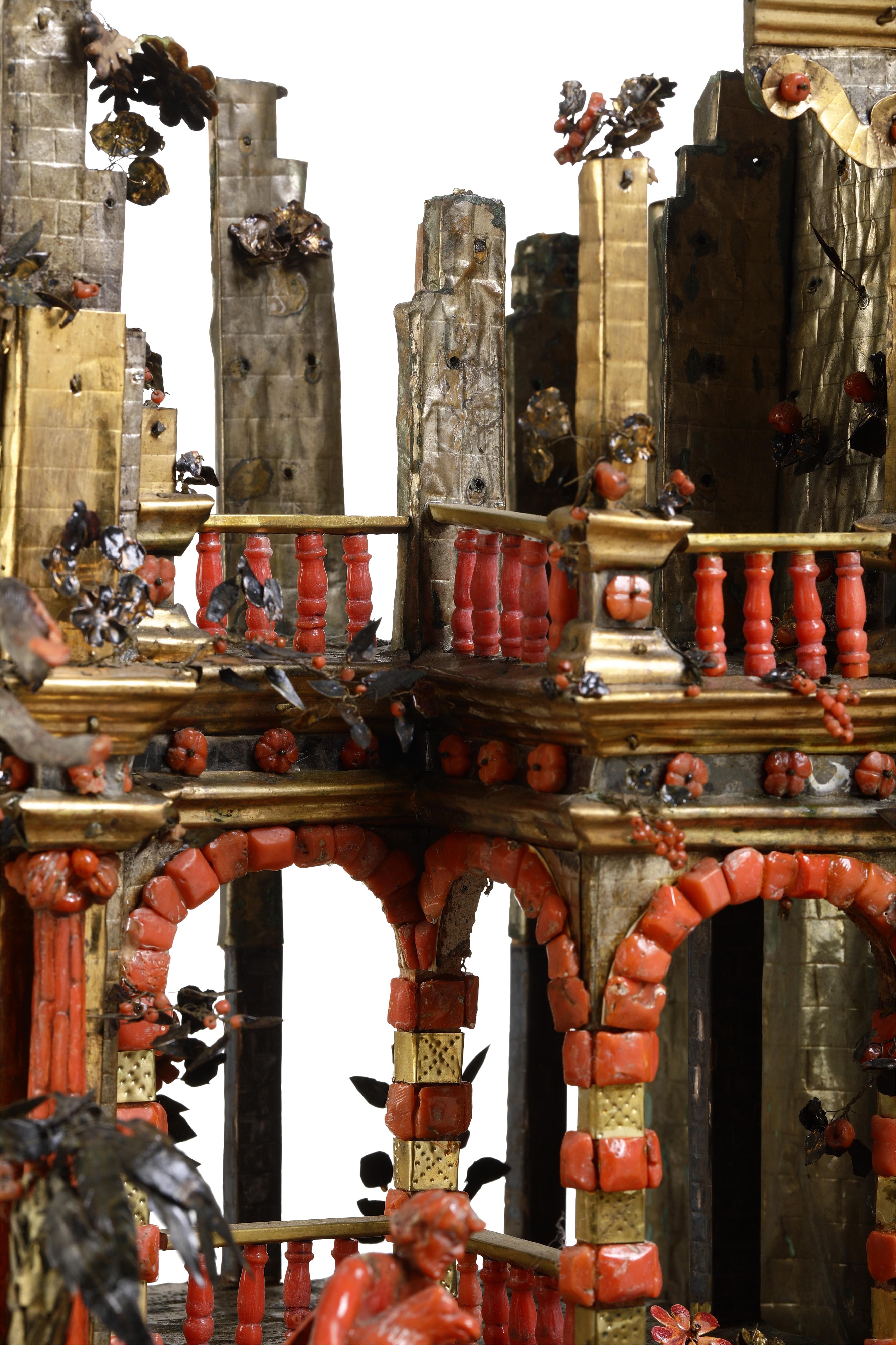 Arte Trapanese del XVIII Secoloetichetta Cartacea "collezione Bulgari, Roma" Raro ed Importante P...