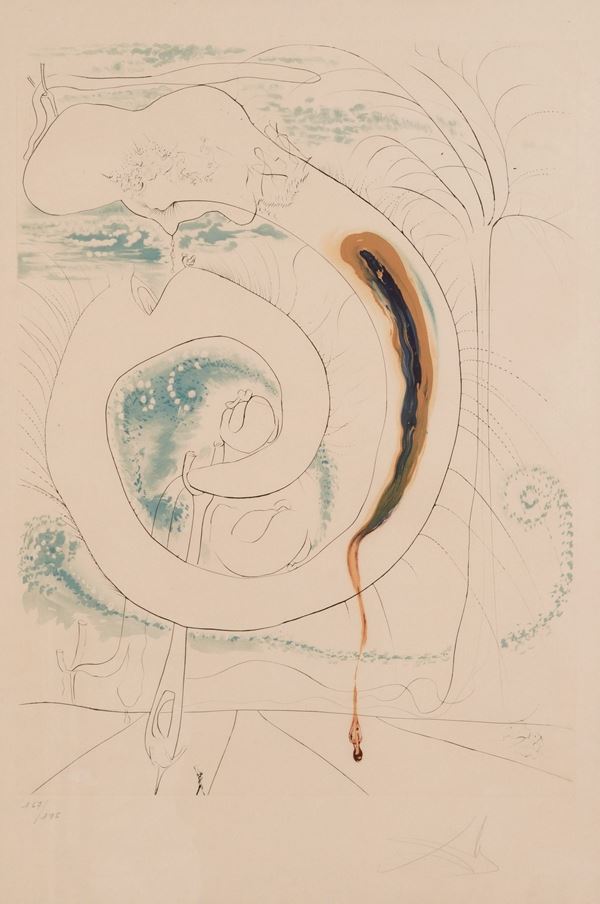 Salvador Dal&#236; - Le Cercle viscéral du cosmos