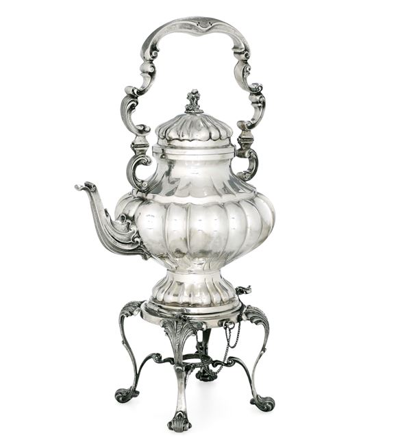 Samovar. Argenteria italiana, marchi in uso dal 1935 al 1945, argentiere Francesco Amelotti Valenza