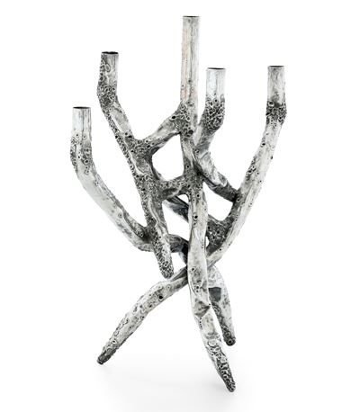 Arte Italiana, Seconda Metà del XX Secolo. Nino Franchina (1912-1988). Firma Incisa Grande Candel...