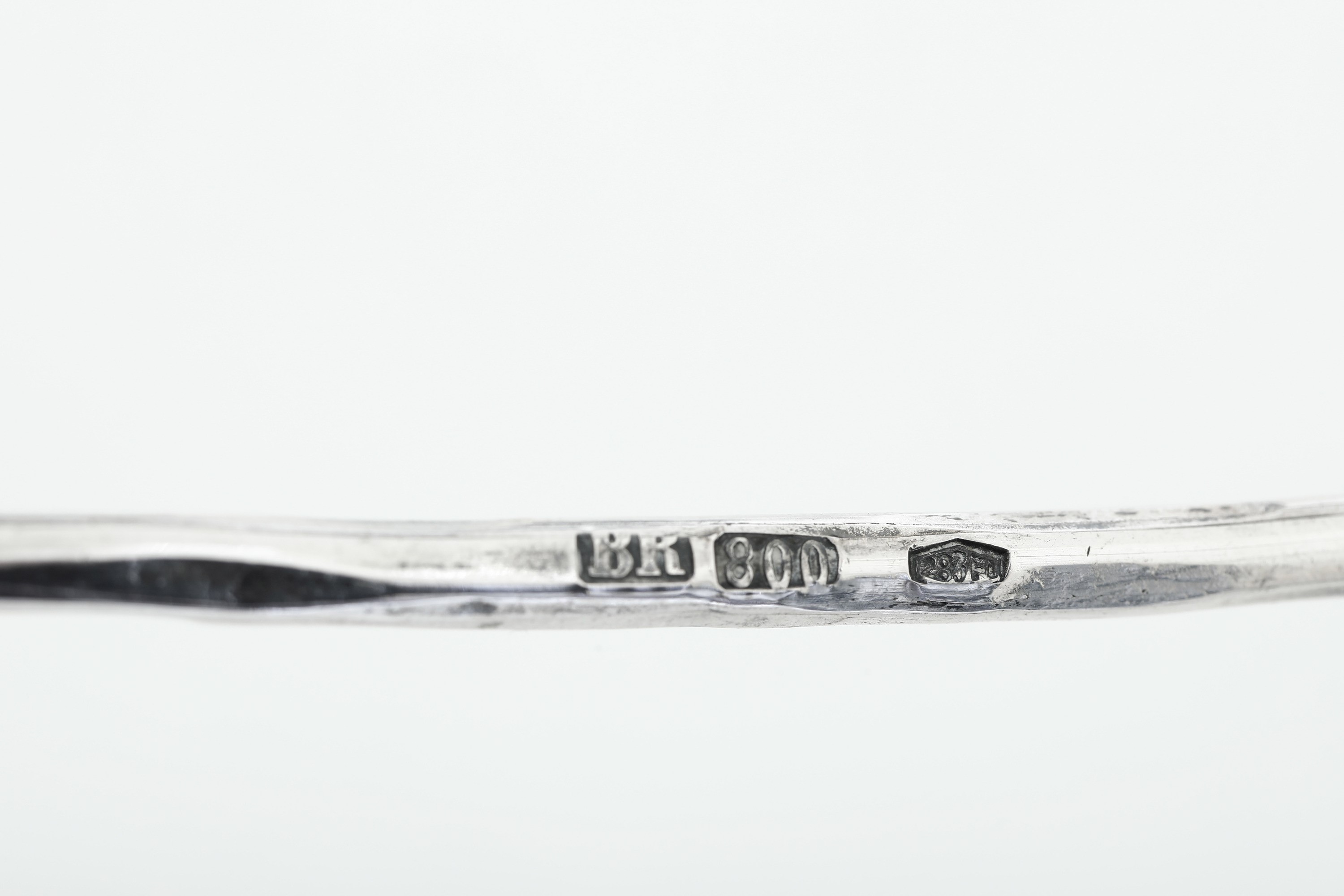 Brandimarte, Rosa in argento fuso e sagomato (argenteria artistica fiorentina) XX-XXI secolo