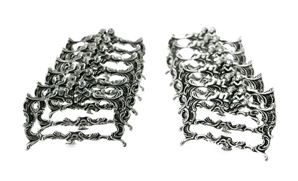 Dodici segnaposto. Argenteria artistica fiorentina del XX secolo. Argentiere Foresto Binazzi