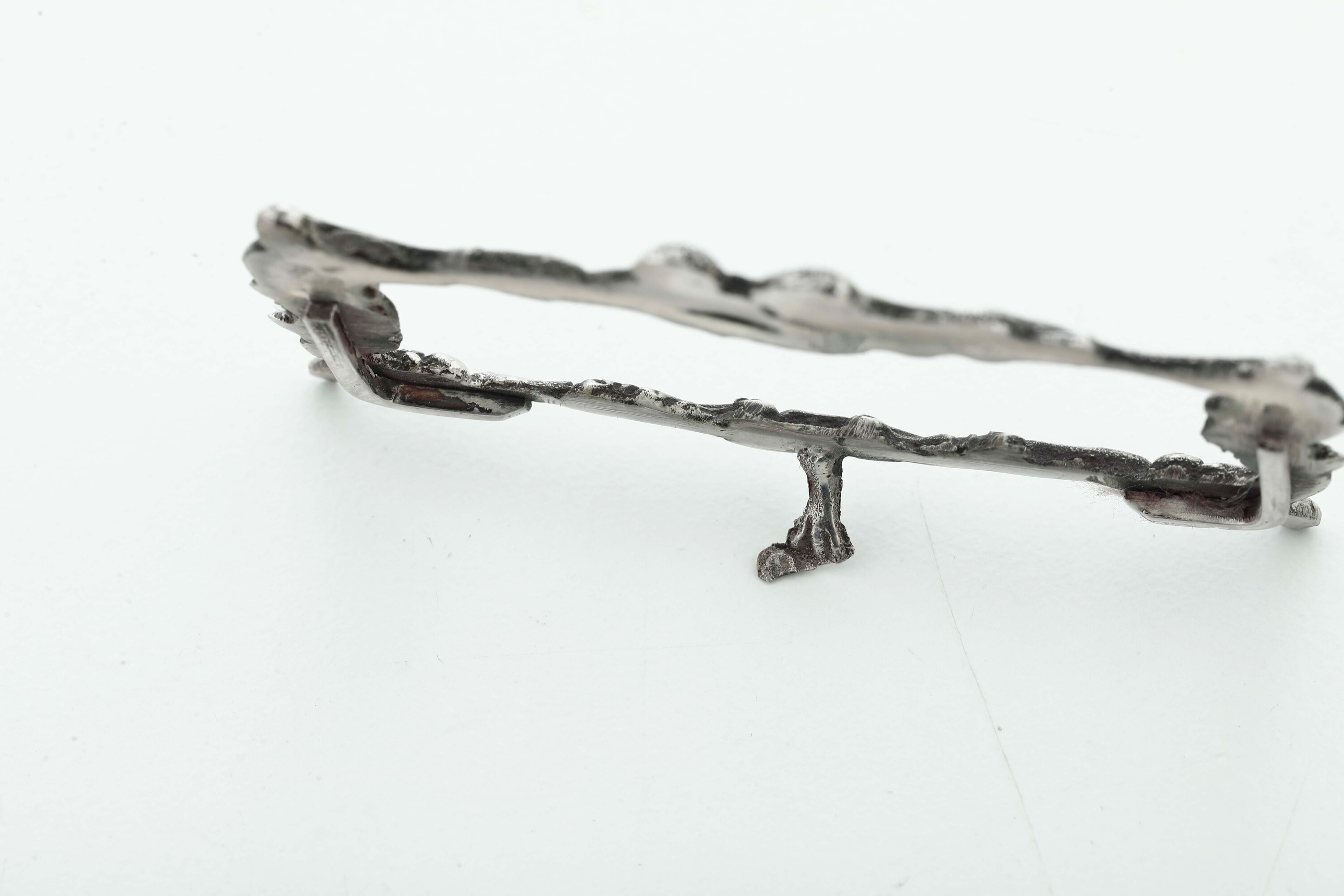 Dodici Segnaposto. Argenteria Artistica Fiorentina del XX Secolo. Argentiere Foresto Binazzi