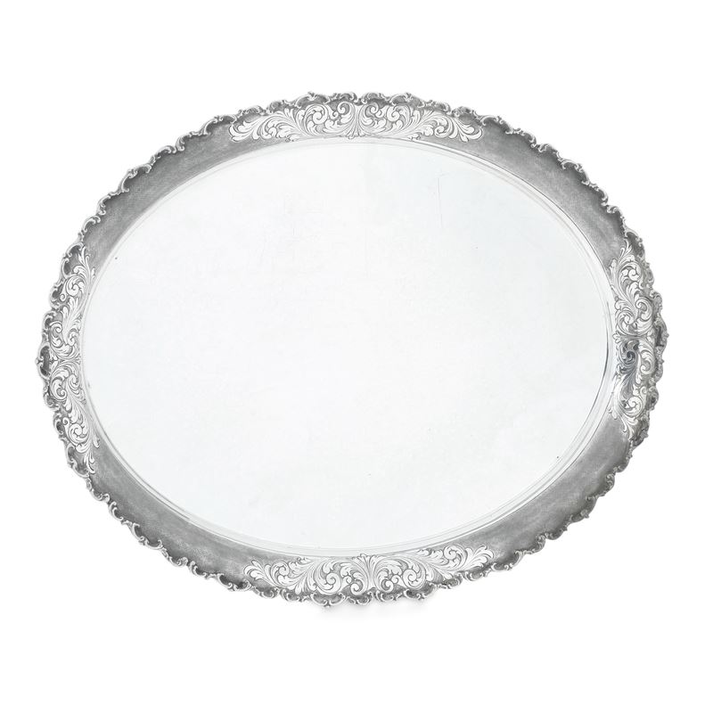 Vassoio, Italia, XX secolo  - Auction Silvers - Cambi Casa d'Aste