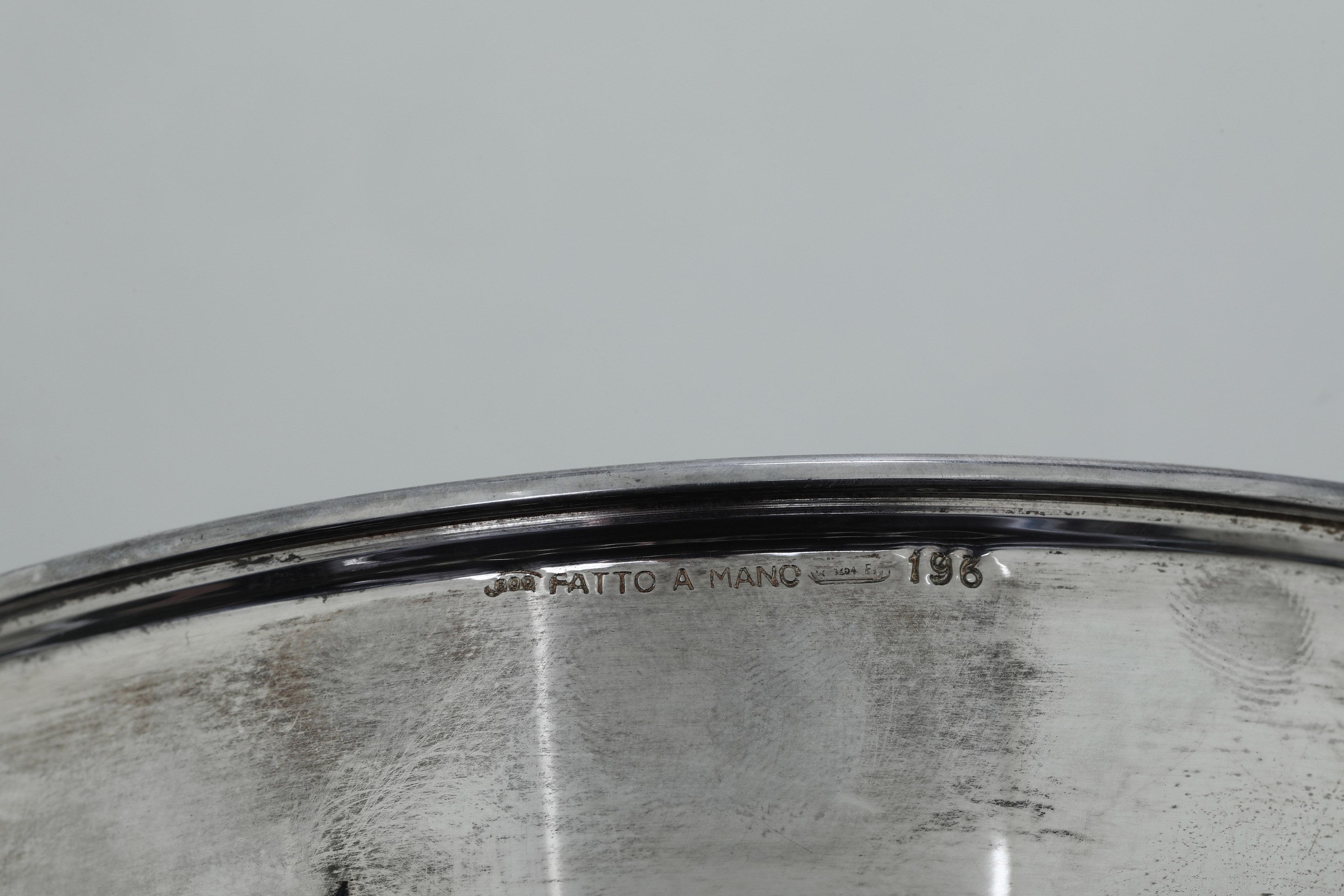 Porta Bottiglia e Porta Ghiaccio e Pinza per Ghiaccio (differente Manifattura). Argenteria Italia...