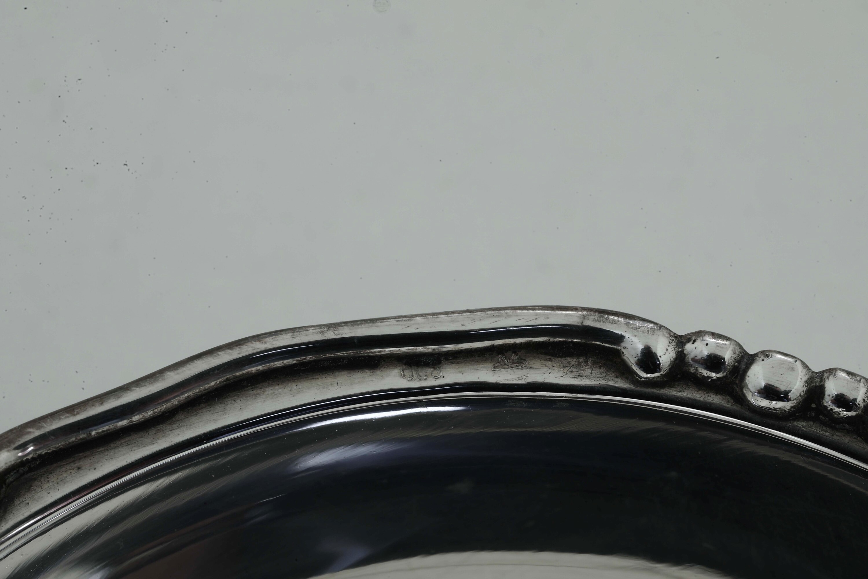 Dodici Ciotole con Piattini. Argenteria Italiana del XX Secolo. Argentiere Cesa, Alessandria