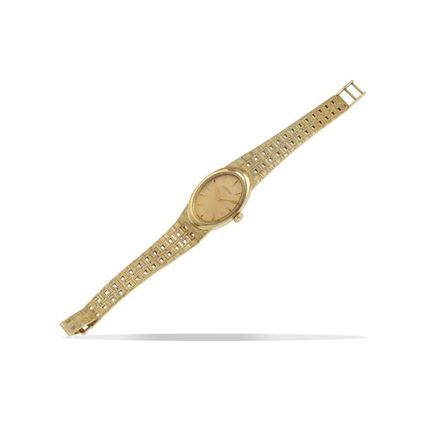 Gold lady's wristwatch Longines. The movement has not been tested for the accuracy of time and may need a service