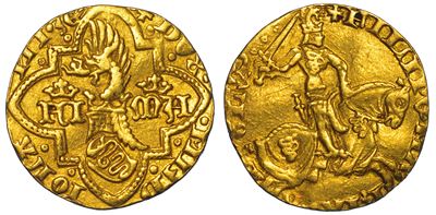Milano. Filippo Maria Visconti, 1412-1447. Fiorino o Ducato.