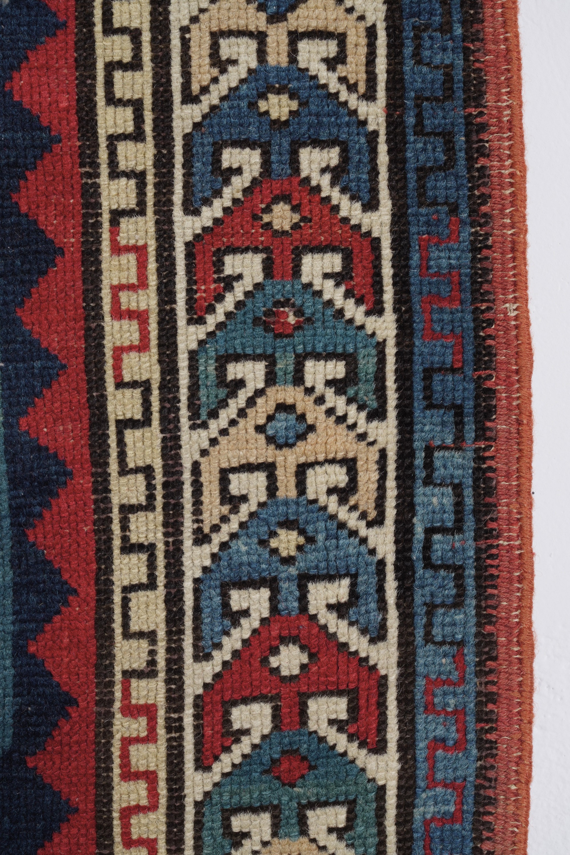 Tappeto Kazak Lenkoran, Caucaso Fine XIX Secolo