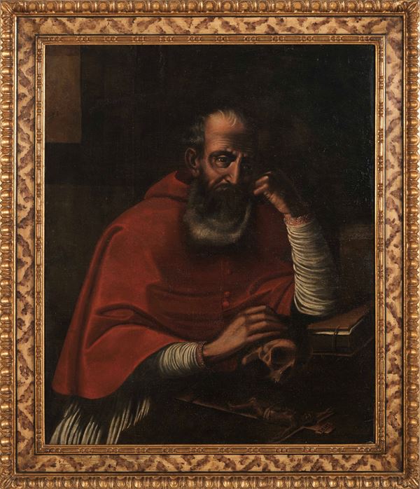 Scuola del XVII secolo San Gerolamo nello studio