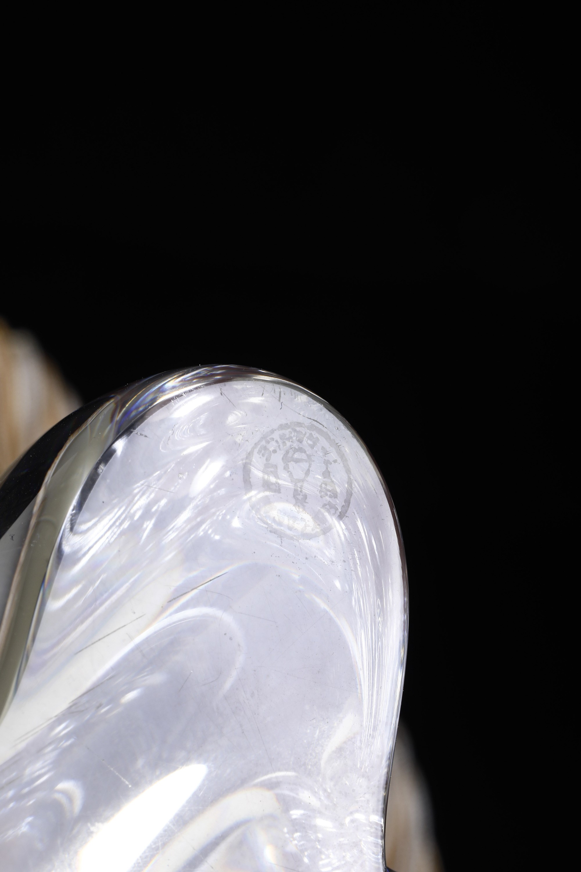 Lampada in Cristallo Baccarat.