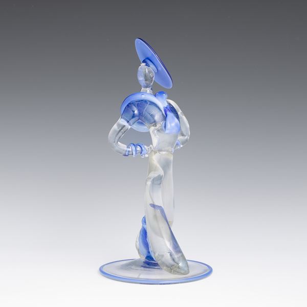 Flavio Poli - Barovier Seguso & Ferro, Murano, 1935 ca. The English Sailor