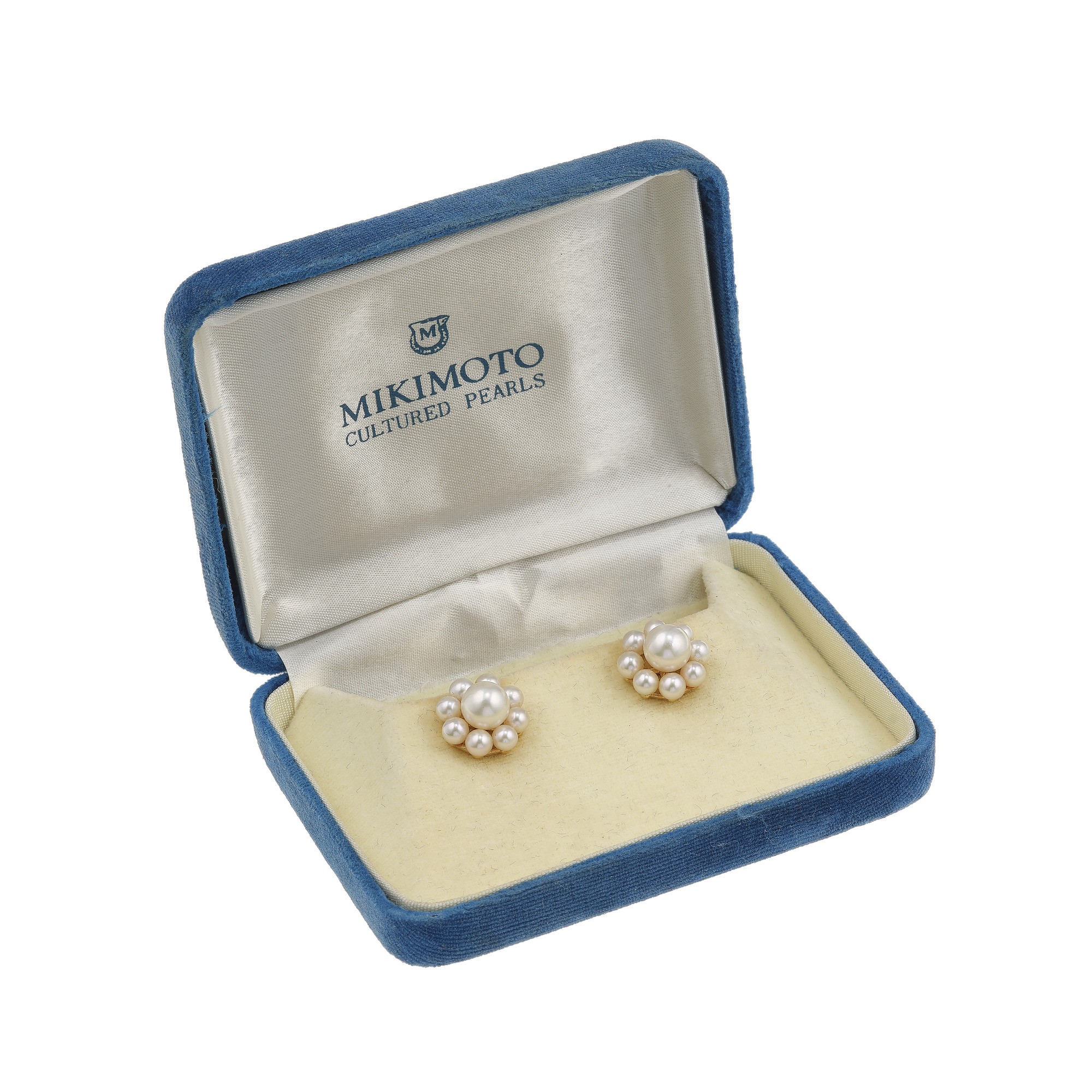 Mikimoto. Orecchini con Perle Coltivate