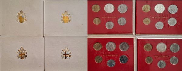 Vaticano 1981 - 4 divisionali.