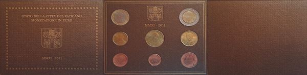 Vaticano 2011 - divisionale Euro FdC.