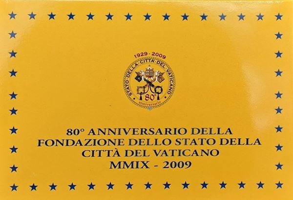 Vaticano 2009 - divisionale Euro fondo specchio.