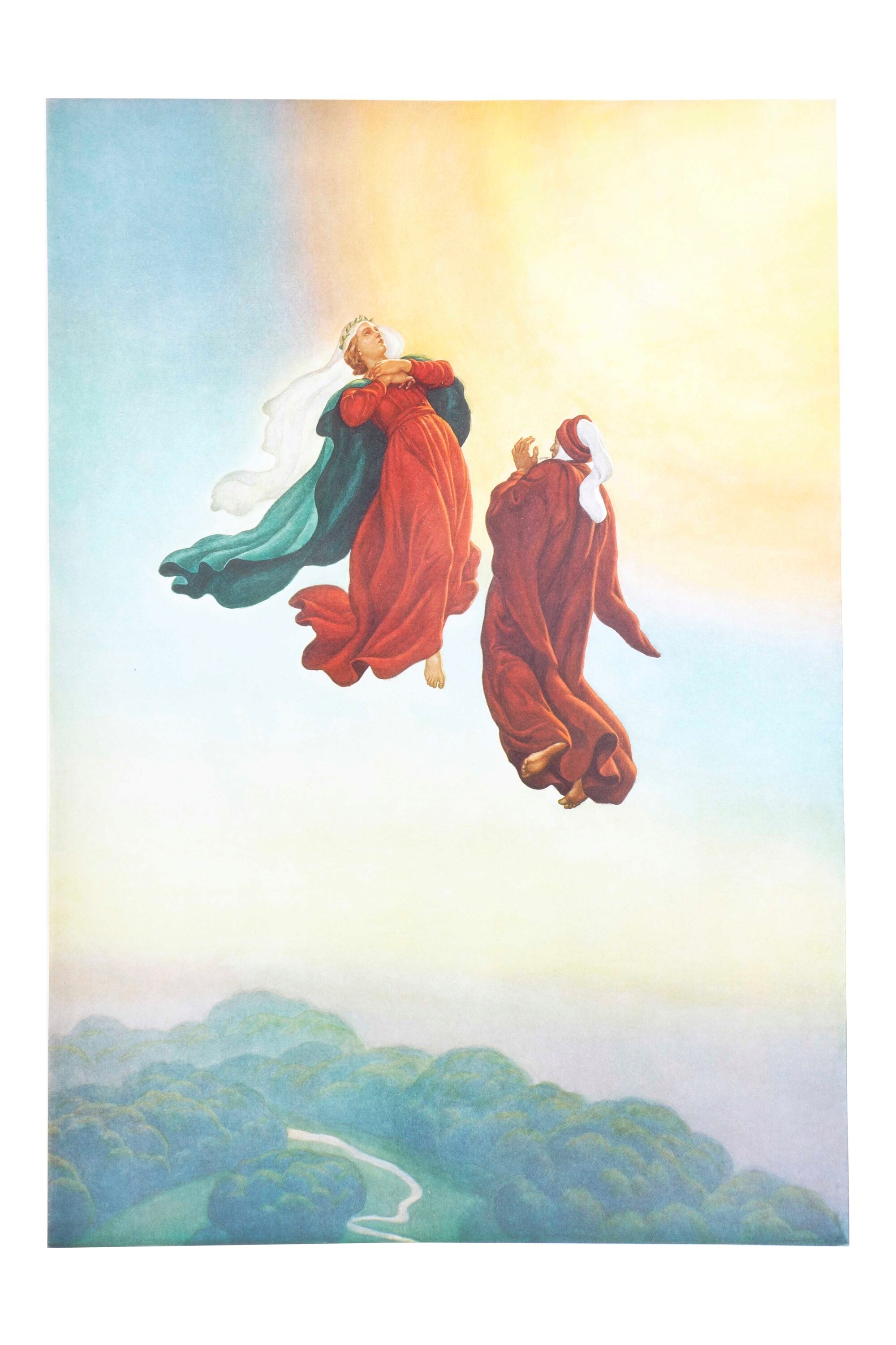 Alighieri Dante - Amos Nattini Divina Commedia. Immagini di Amos Nattinimilano, Officine Dell'ist...