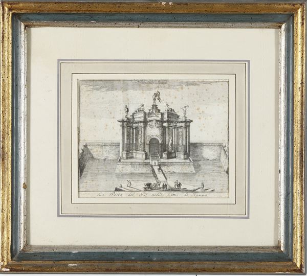 La porta del Po' nella città di Torino