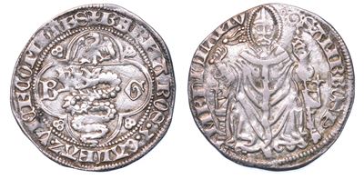 Milano. Bernabo' e Galeazzo Visconti, 1354-1378. Pegione o Grosso.