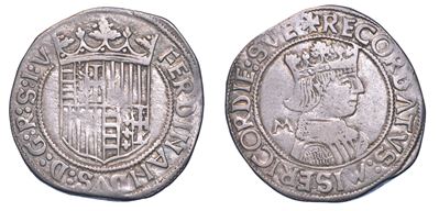 Napoli. Ferdinando i D'aragona, 1458-1494 Tarì. Emissioni dal 1458 al 1462.
