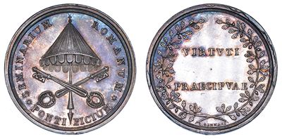 Stato Pontificio. Pio VII (barnaba Chiaramonti), 1800-1823. Medaglia Straordinaria 1805.