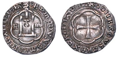 Genova. Filippo Maria Visconti, 1421-1435. Grosso II Tipo.
