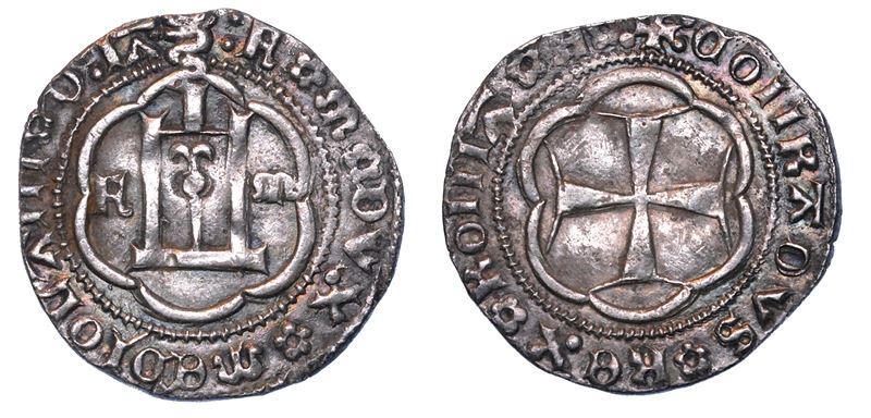 GENOVA. FILIPPO MARIA VISCONTI, 1421-1435. Grosso II tipo.  - Asta Numismatica - I - Cambi Casa d'Aste
