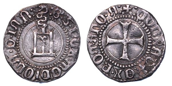 GENOVA. GALEAZZO MARIA SFORZA, 1466-1476. Grosso.