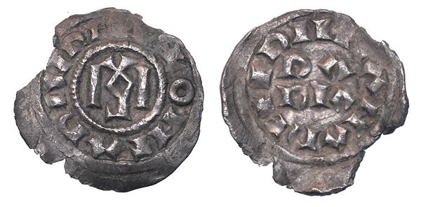 PAVIA. LOTARIO II, 945-950. Denaro.