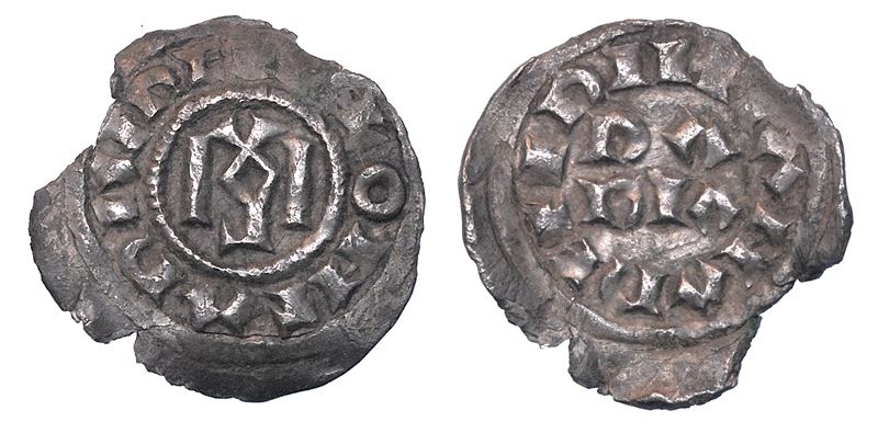 PAVIA. LOTARIO II, 945-950. Denaro.  - Auction Numismatics - I - Cambi Casa d'Aste