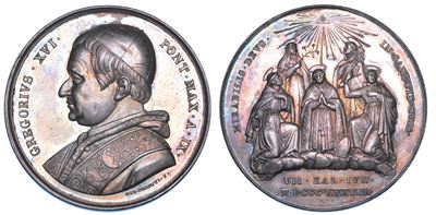 Stato Pontificio. Gregorio XVI (bartolomeo Alberto Detto Mauro Cappellari della Colomba), 1831-18...