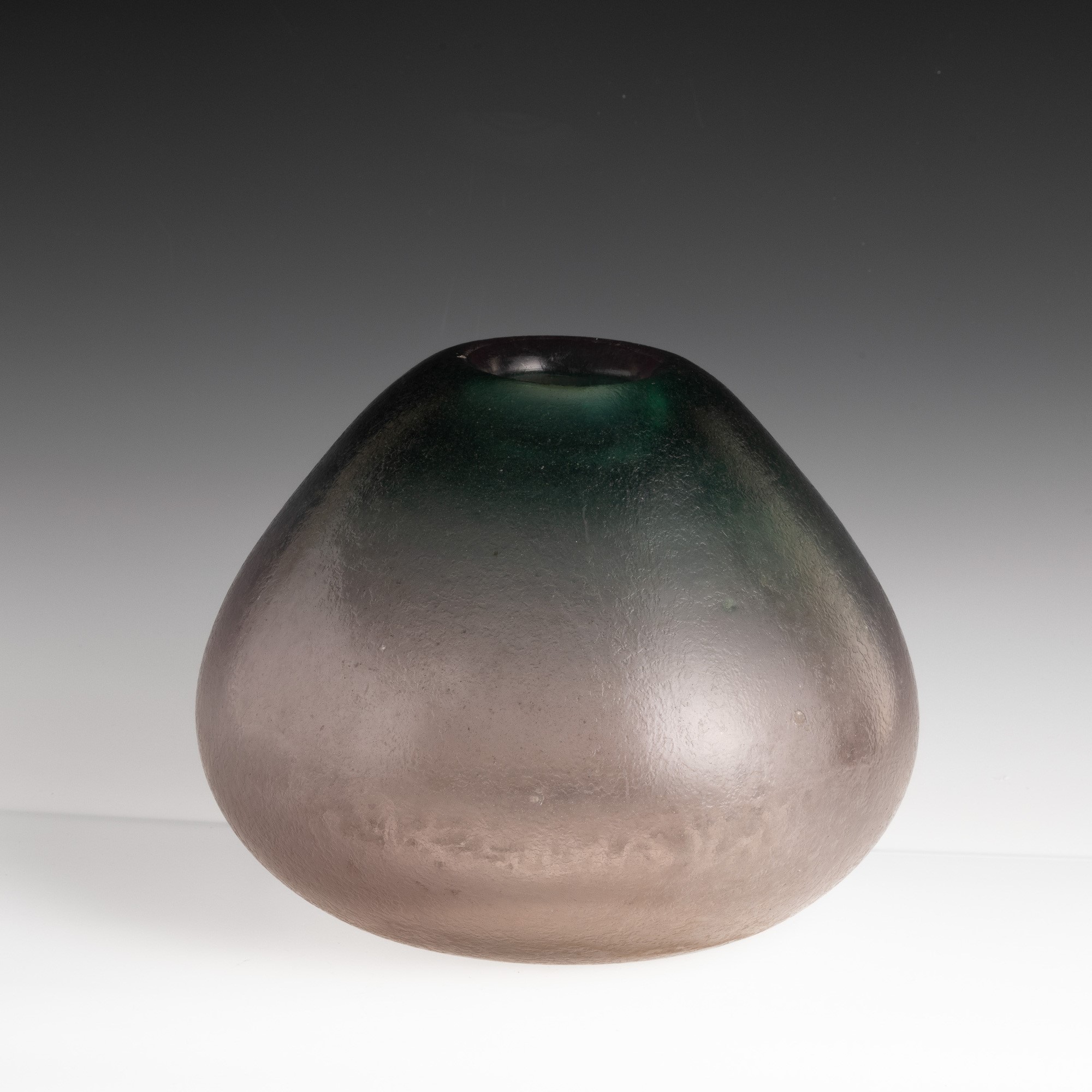 Seguso, Vaso a goccia in vetro, Murano (circa 1940)