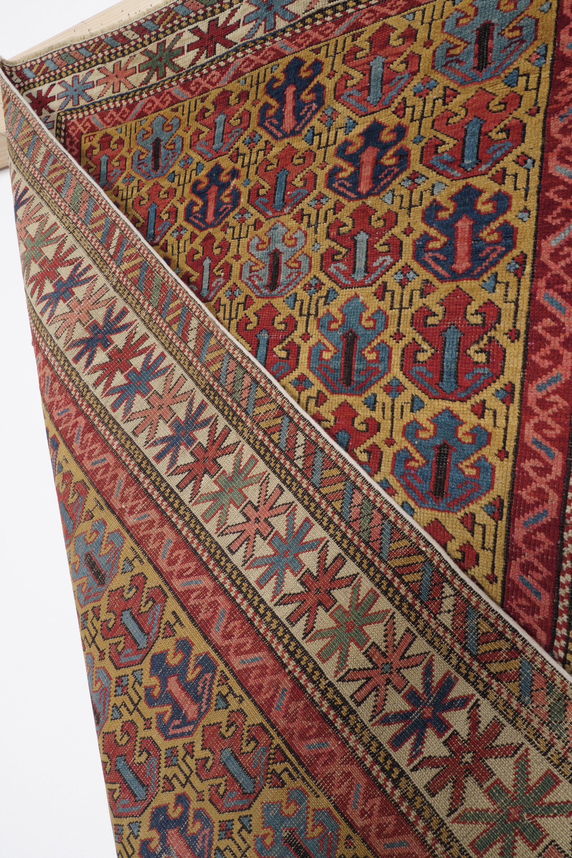 Tappeto Shirvan, Caucaso Seconda Metà XIX Secolo