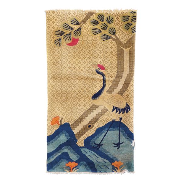 Particolare tappeto Cina inizio XX secolo