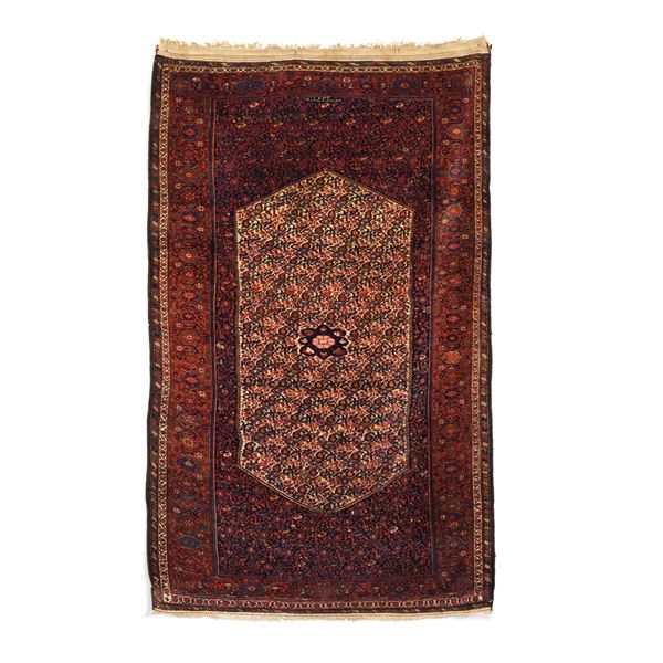 Finissimo tappeto Malayer, Persia inizio XX secolo