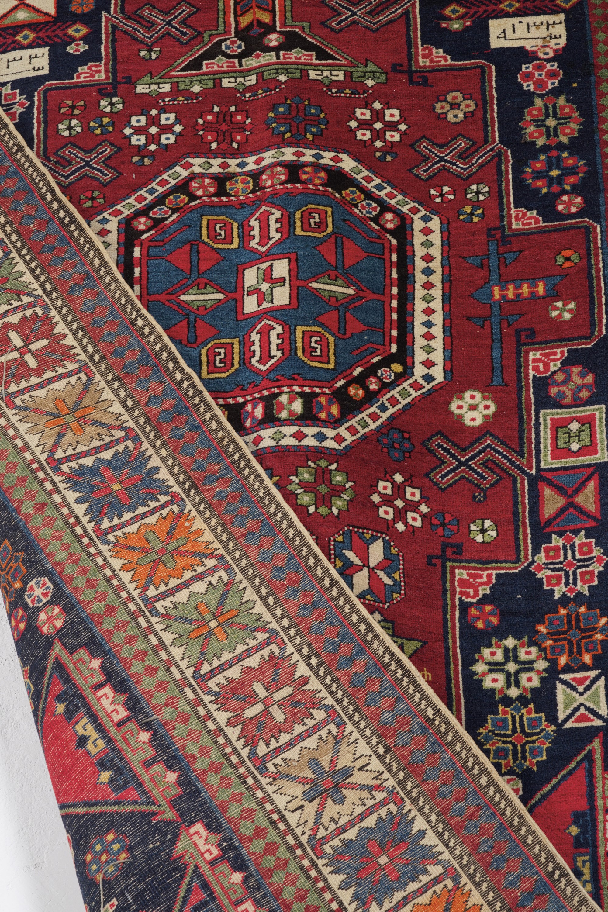Tappeto Shirvan, Caucaso Fine XIX Secolo