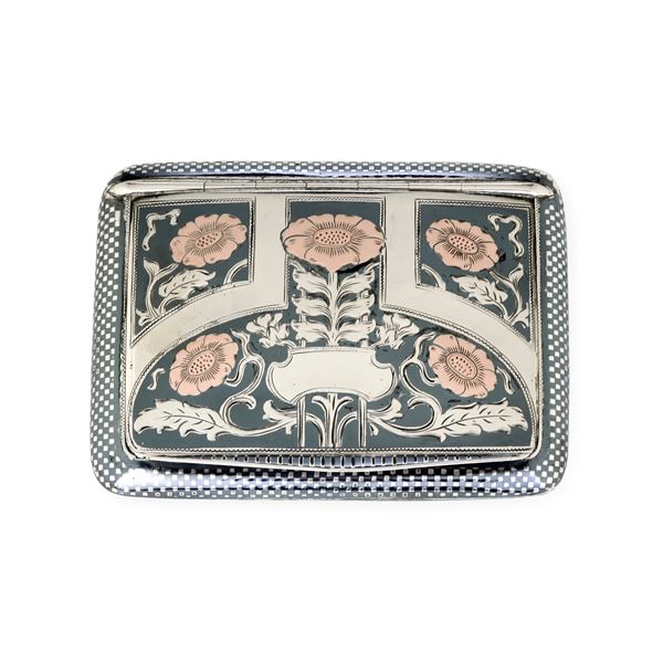 Europa orientale, inizi XX secolo Portasigarette Art Nouveau